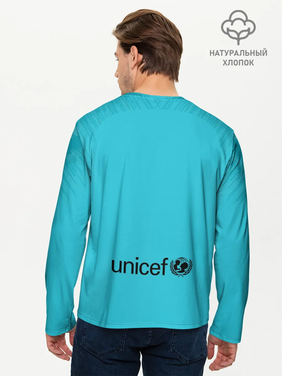 Мужской лонгслив базовый / Barcelona Gk 19-20