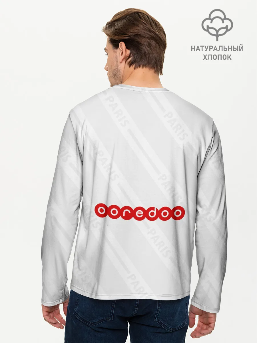 Мужской лонгслив базовый / PSG away 19-20
