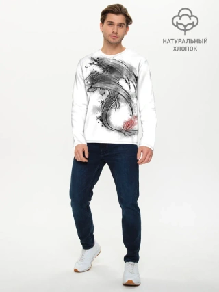 Мужской лонгслив базовый / Беззубик