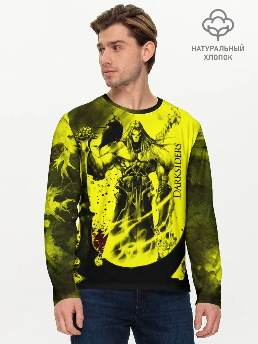 Мужской лонгслив базовый / Darksiders