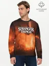 Мужской лонгслив базовый / STRANGER THINGS