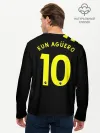 Мужской лонгслив базовый / Aguero away 19-20