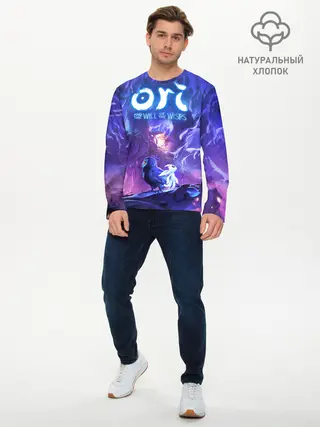 Мужской лонгслив базовый / Ori - And The Will Of The Wisp