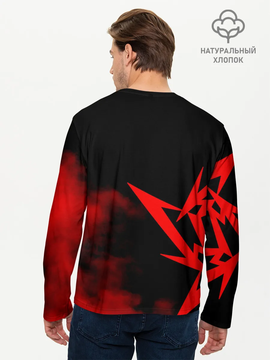 Мужской лонгслив базовый / Metallica