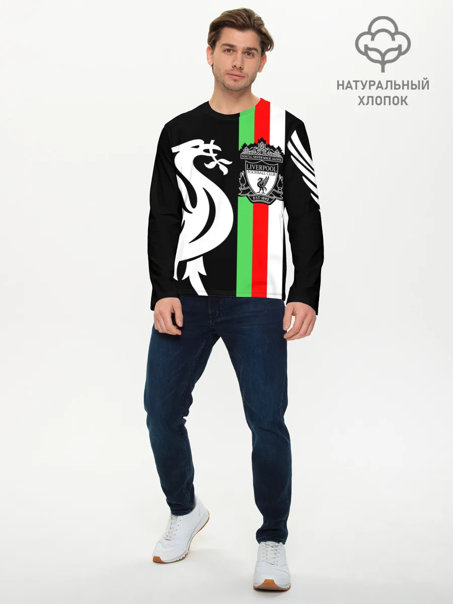 Мужской лонгслив базовый / Liverpool