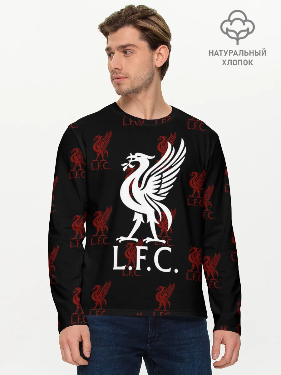 Мужской лонгслив базовый / Liverpool