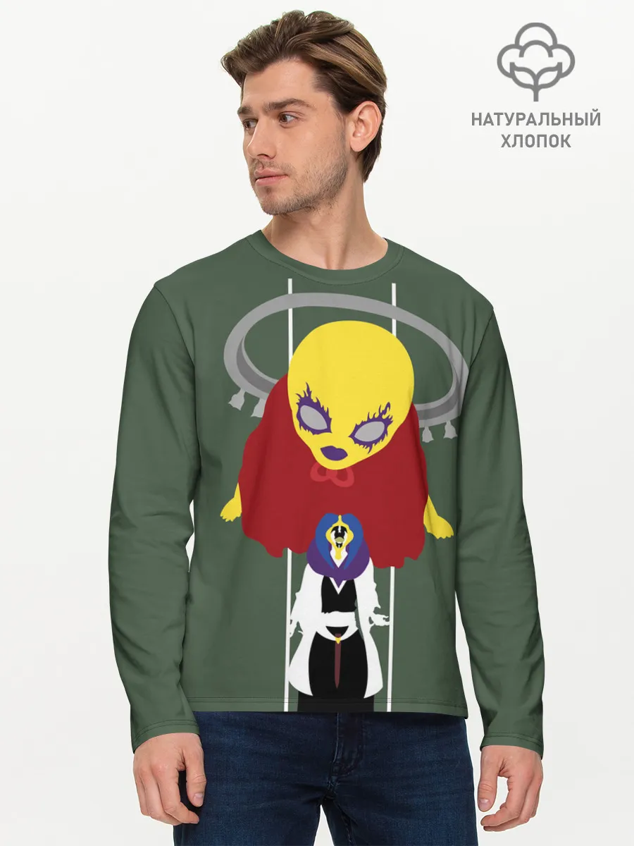 Мужской лонгслив базовый / Mayuri Kurotsuchi