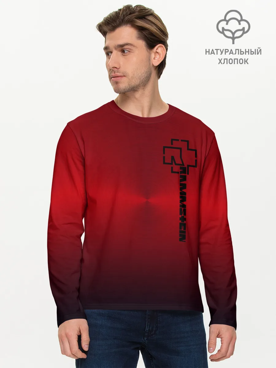 Мужской лонгслив базовый / Rammstein.