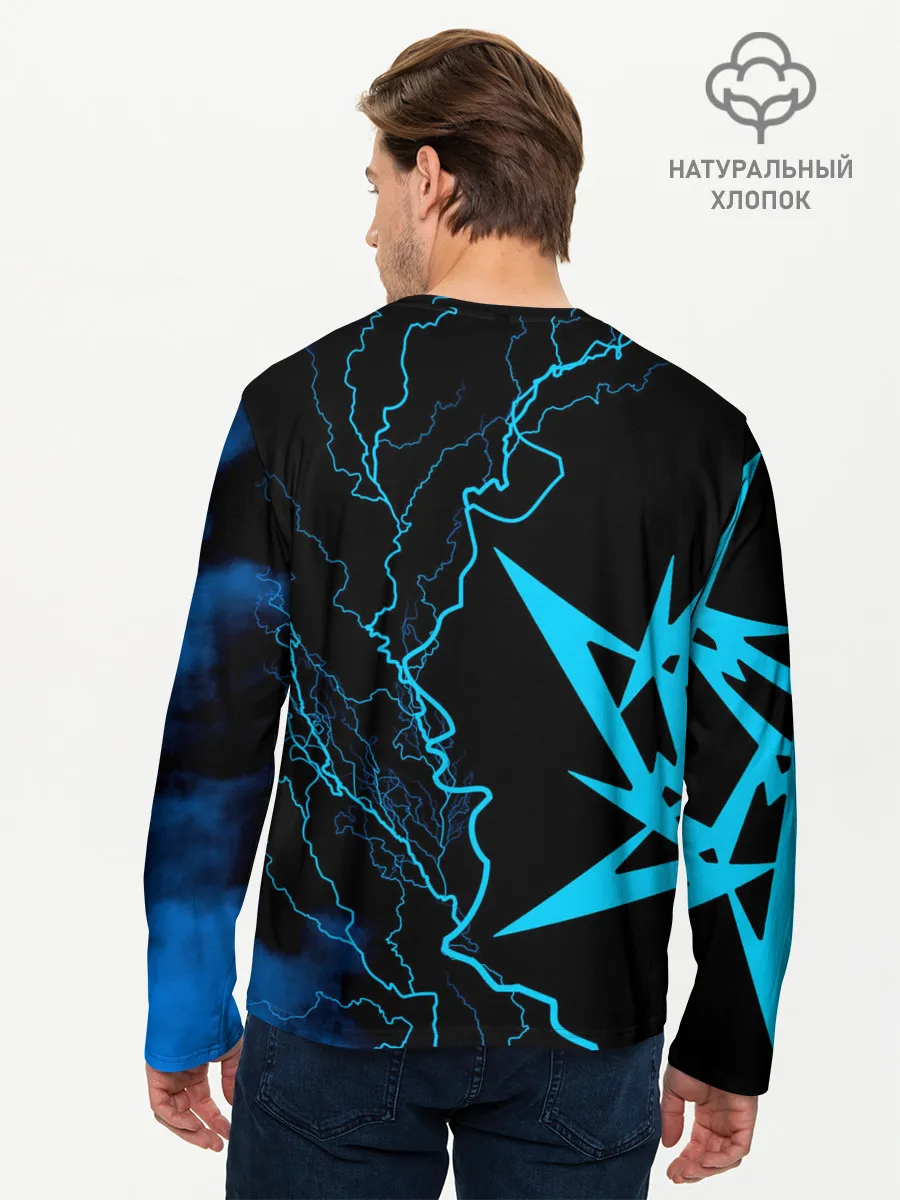 Мужской лонгслив базовый / Metallica