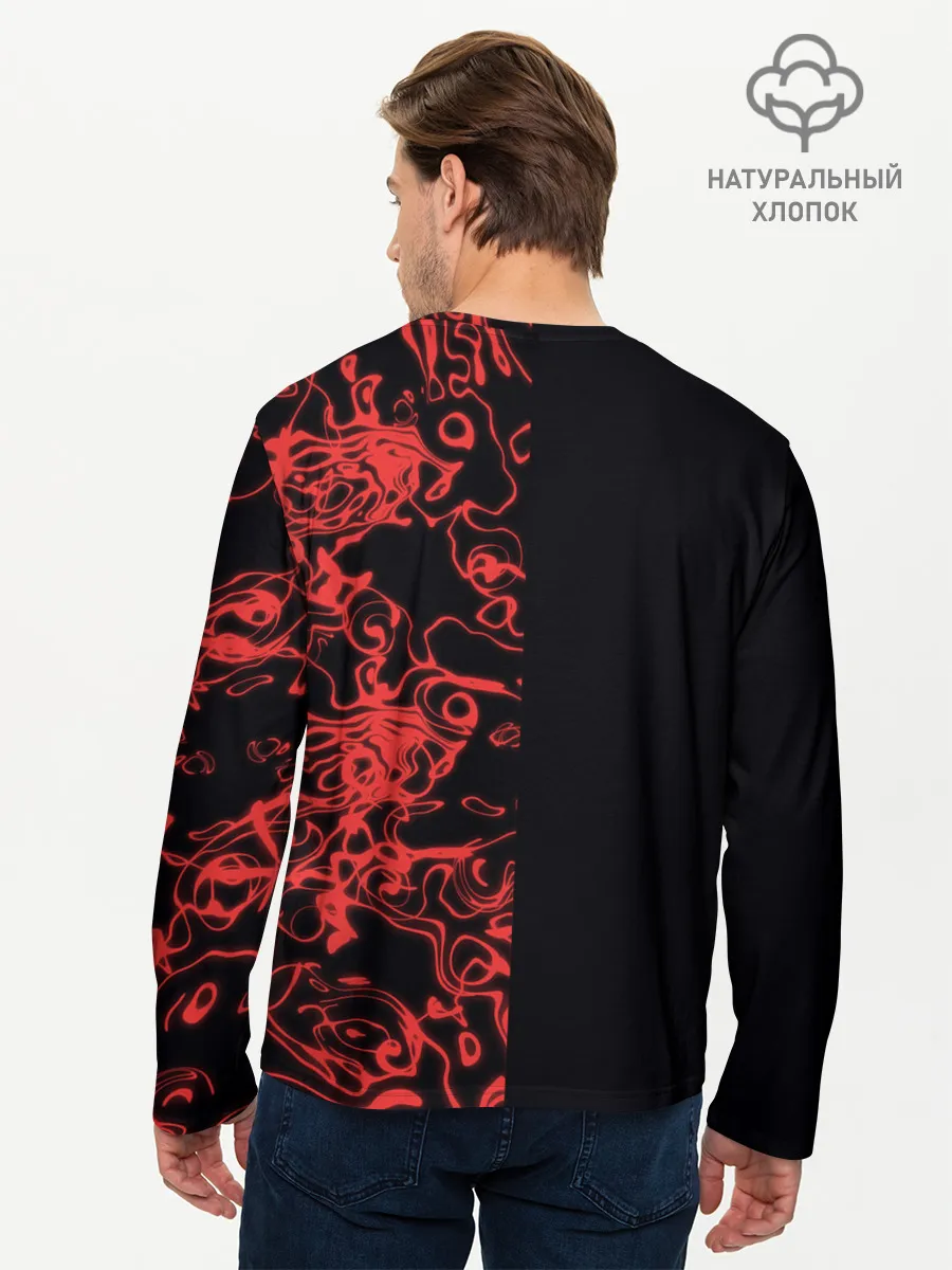 Мужской лонгслив базовый / Cyberpunk 2077