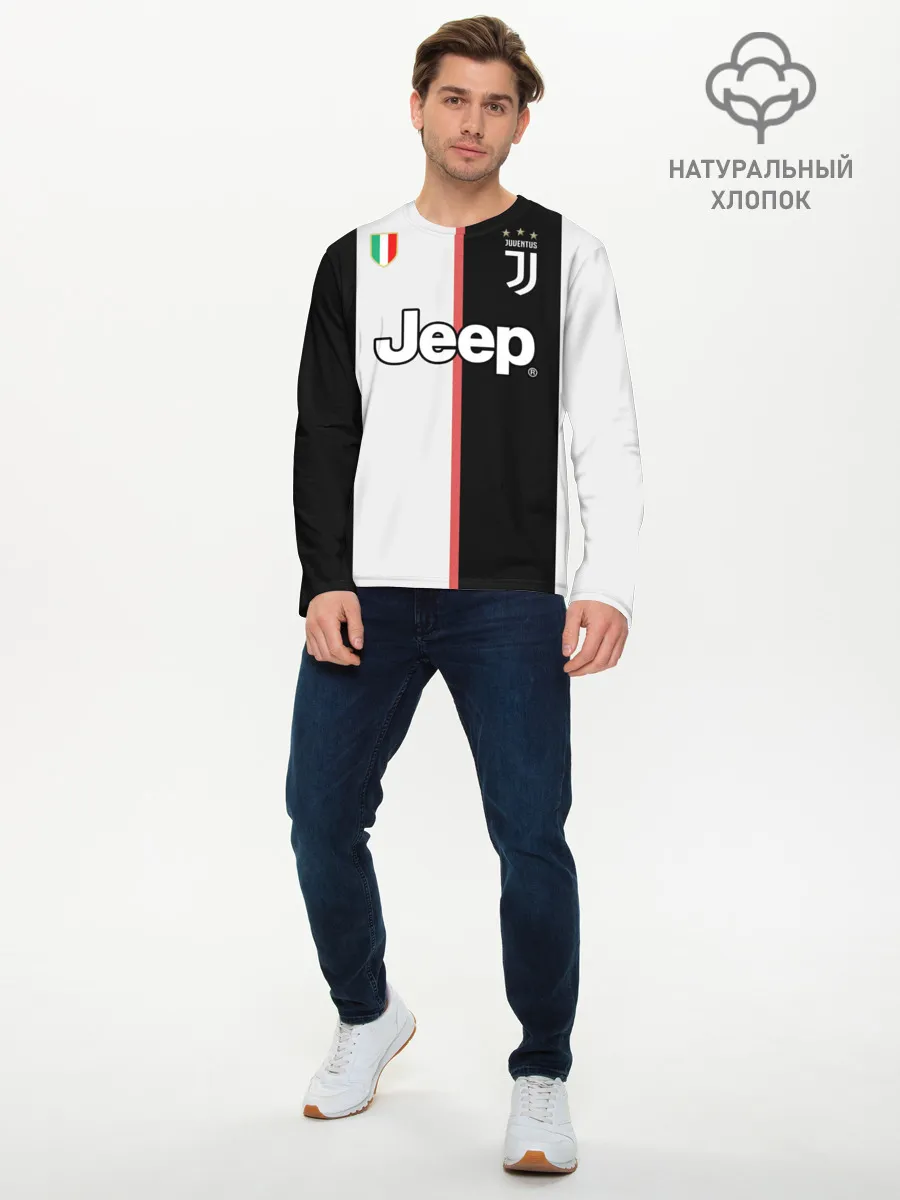 Мужской лонгслив базовый / Буффон домашняя 2020