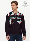 Мужской лонгслив базовый / Heavy Rain