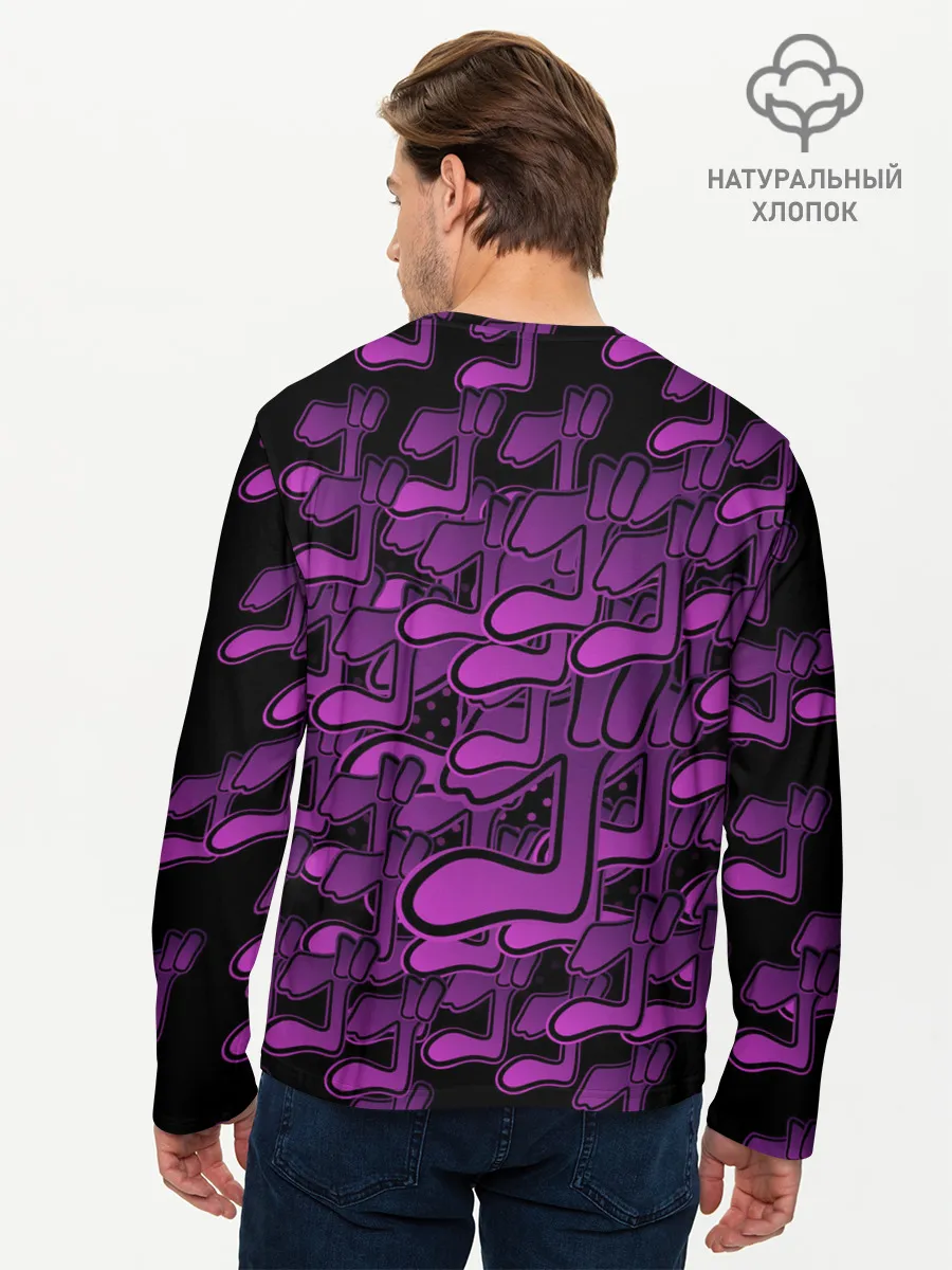 Мужской лонгслив базовый / Фанат JoJo