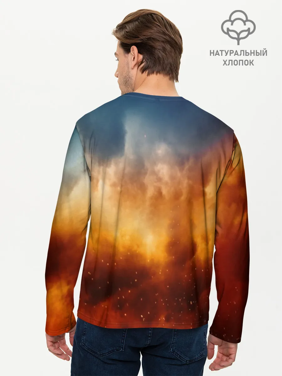 Мужской лонгслив базовый / Good Omens