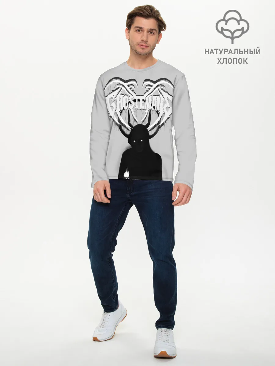 Мужской лонгслив базовый / Ghostemane