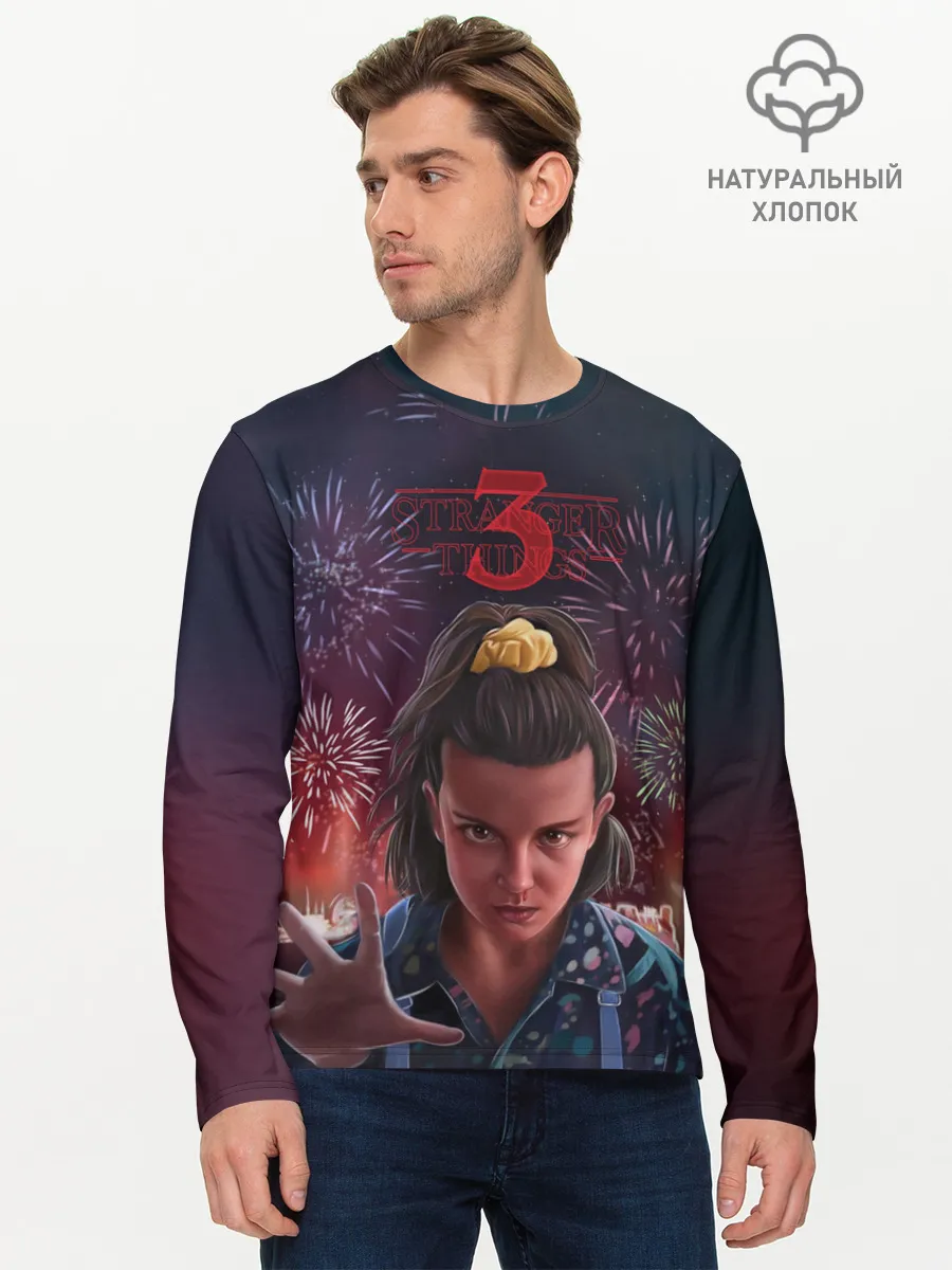 Мужской лонгслив базовый / 11