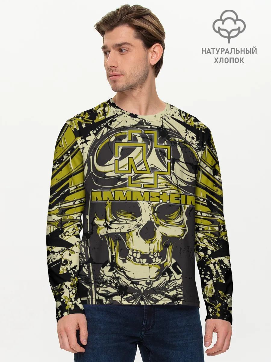 Мужской лонгслив базовый / Rammstein
