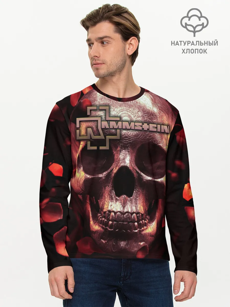 Мужской лонгслив базовый / Rammstein