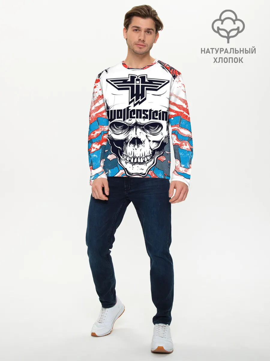 Мужской лонгслив базовый / Wolfenstein