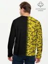 Мужской лонгслив базовый / ANIME pattern text