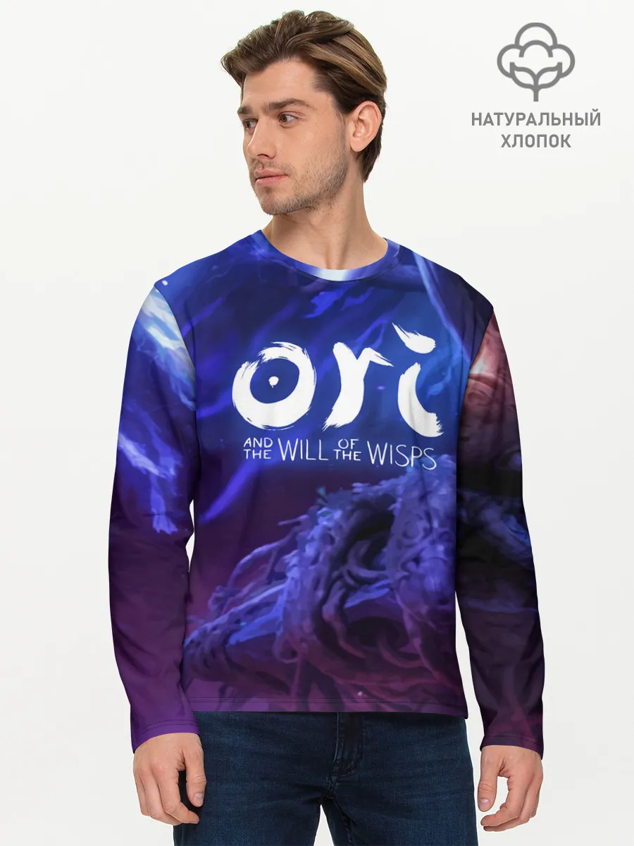 Мужской лонгслив базовый / Ori and the Will of the Wisps