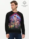 Мужской лонгслив базовый / Stranger Things 3