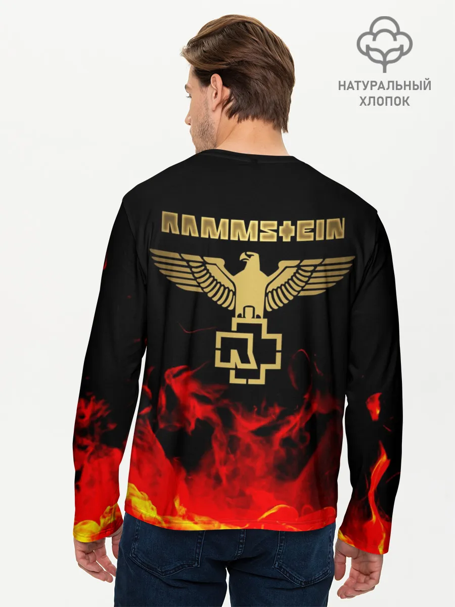 Мужской лонгслив базовый / Rammstein