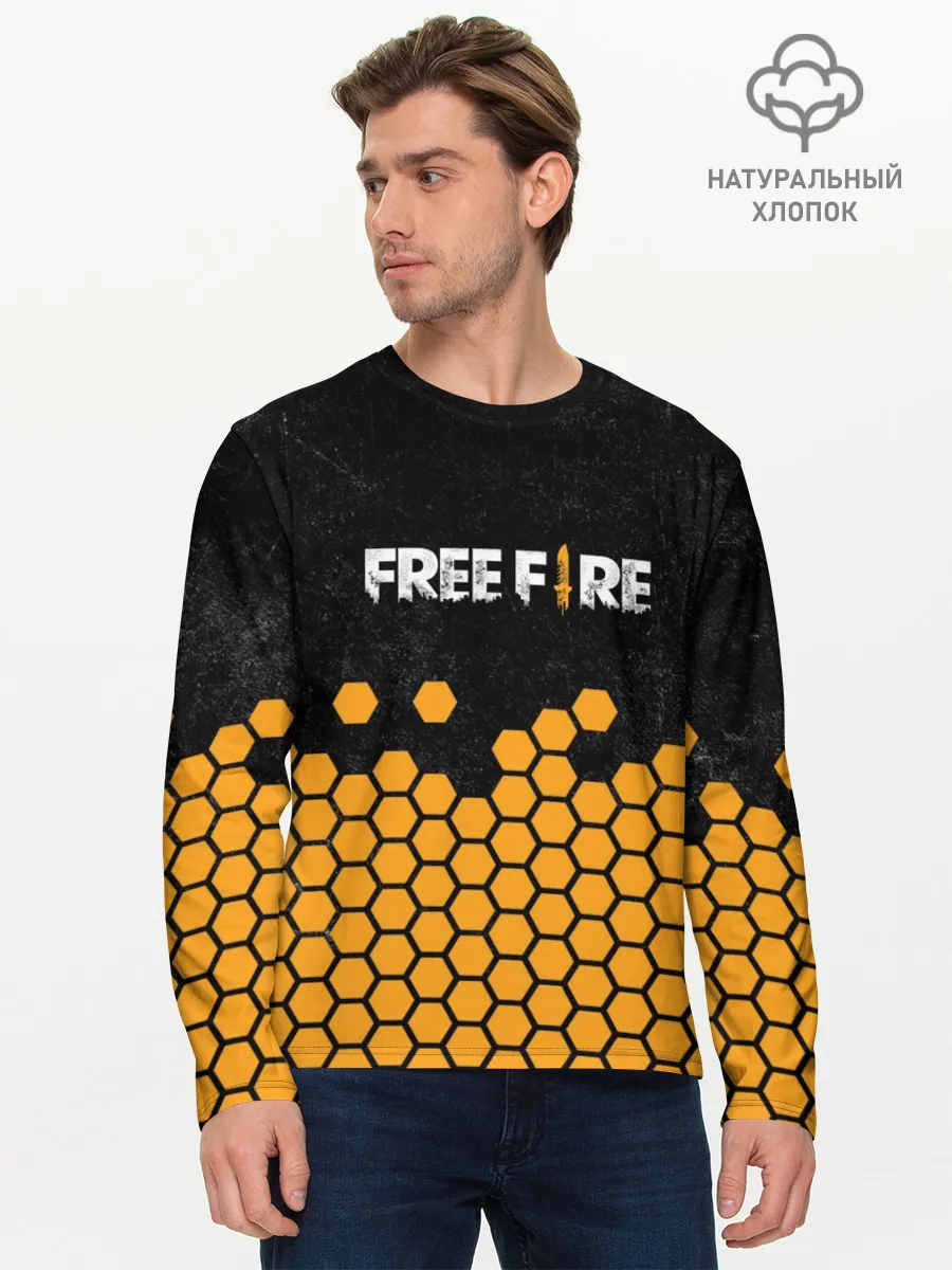 Мужской лонгслив базовый / GARENA FREE FIRE