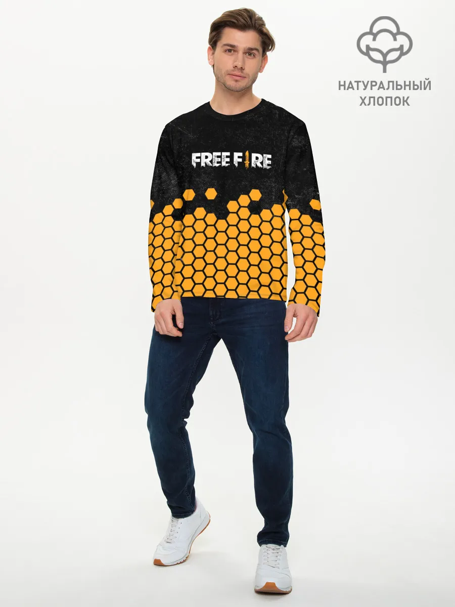 Мужской лонгслив базовый / GARENA FREE FIRE