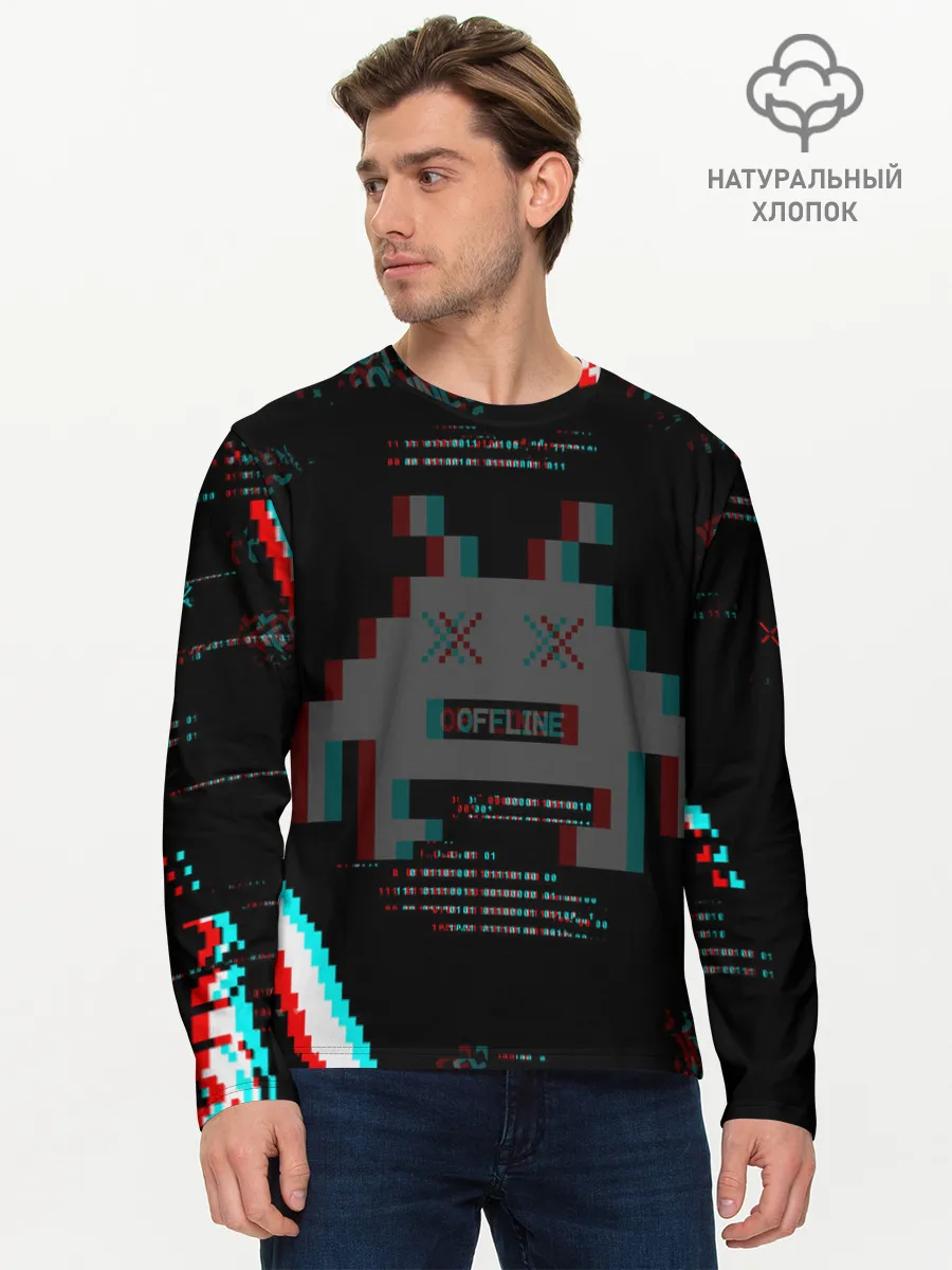 Мужской лонгслив базовый / WATCH DOGS DED SEC