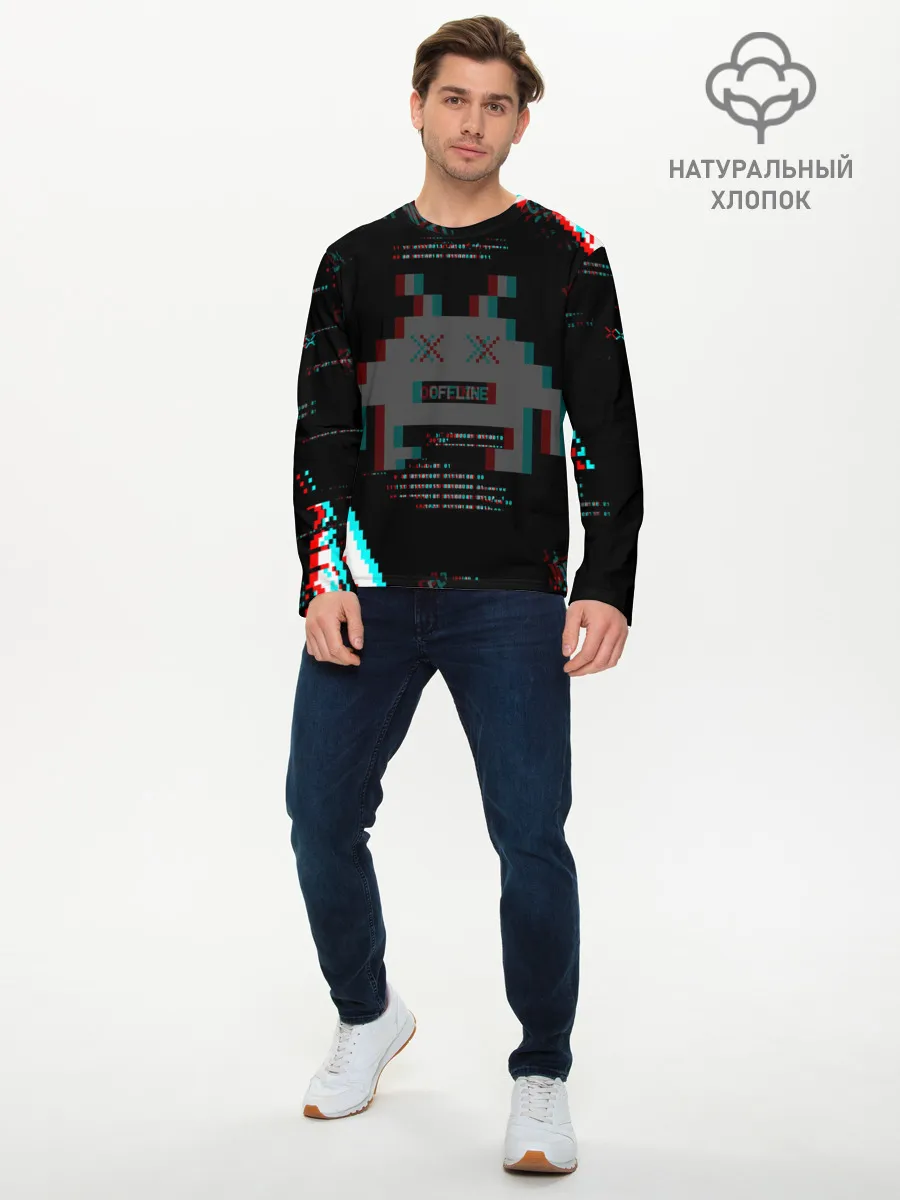 Мужской лонгслив базовый / WATCH DOGS DED SEC