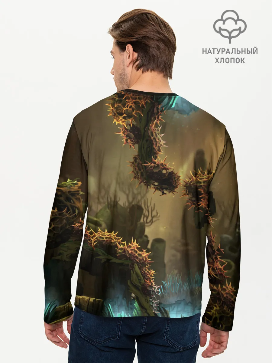Мужской лонгслив базовый / Ori and the Blind Forest