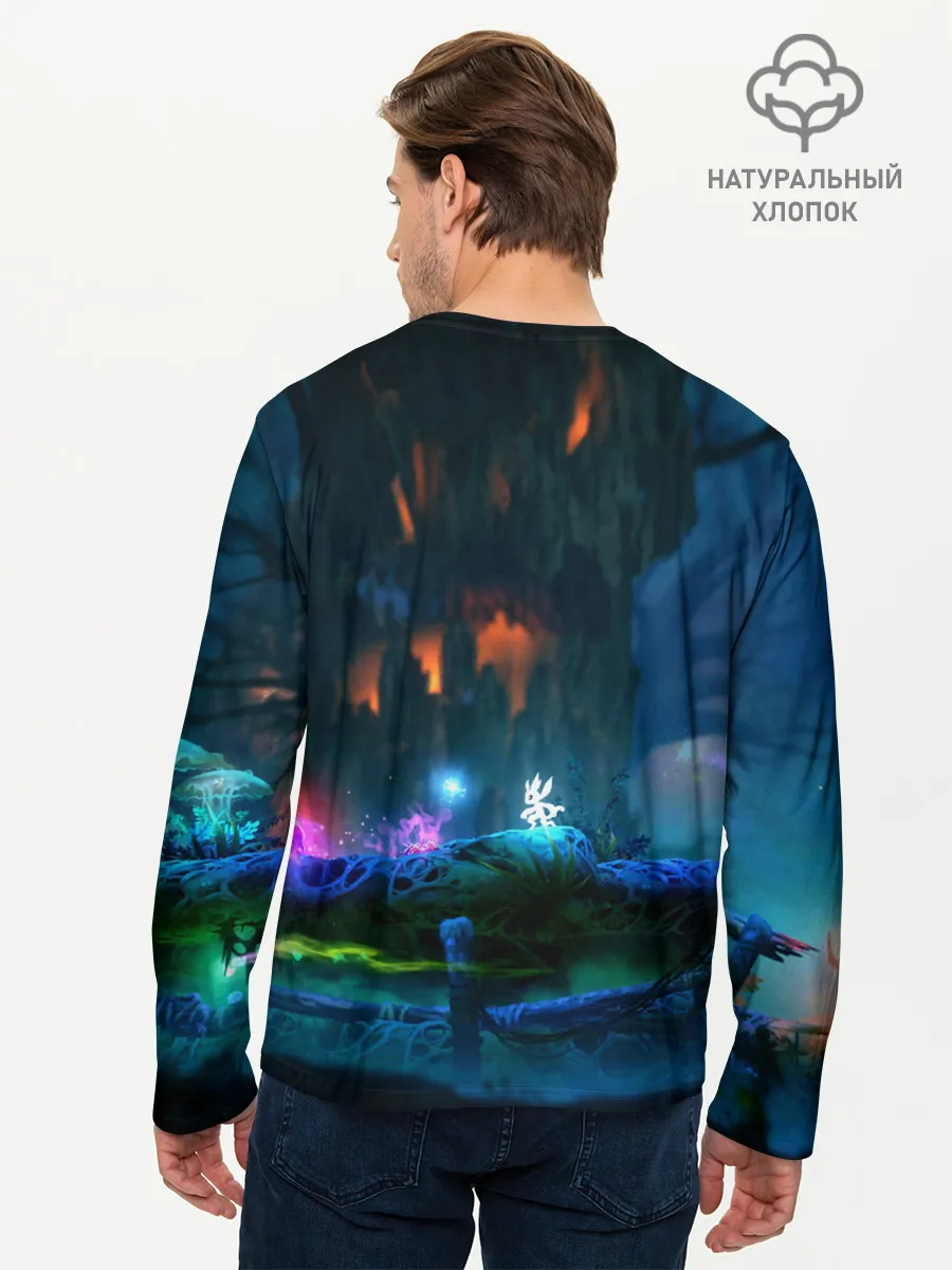 Мужской лонгслив базовый / Ori and the Blind Forest