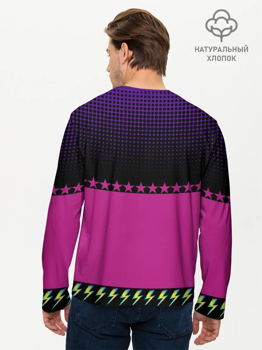 Мужской лонгслив базовый / Joutarou Kuujou JoJo