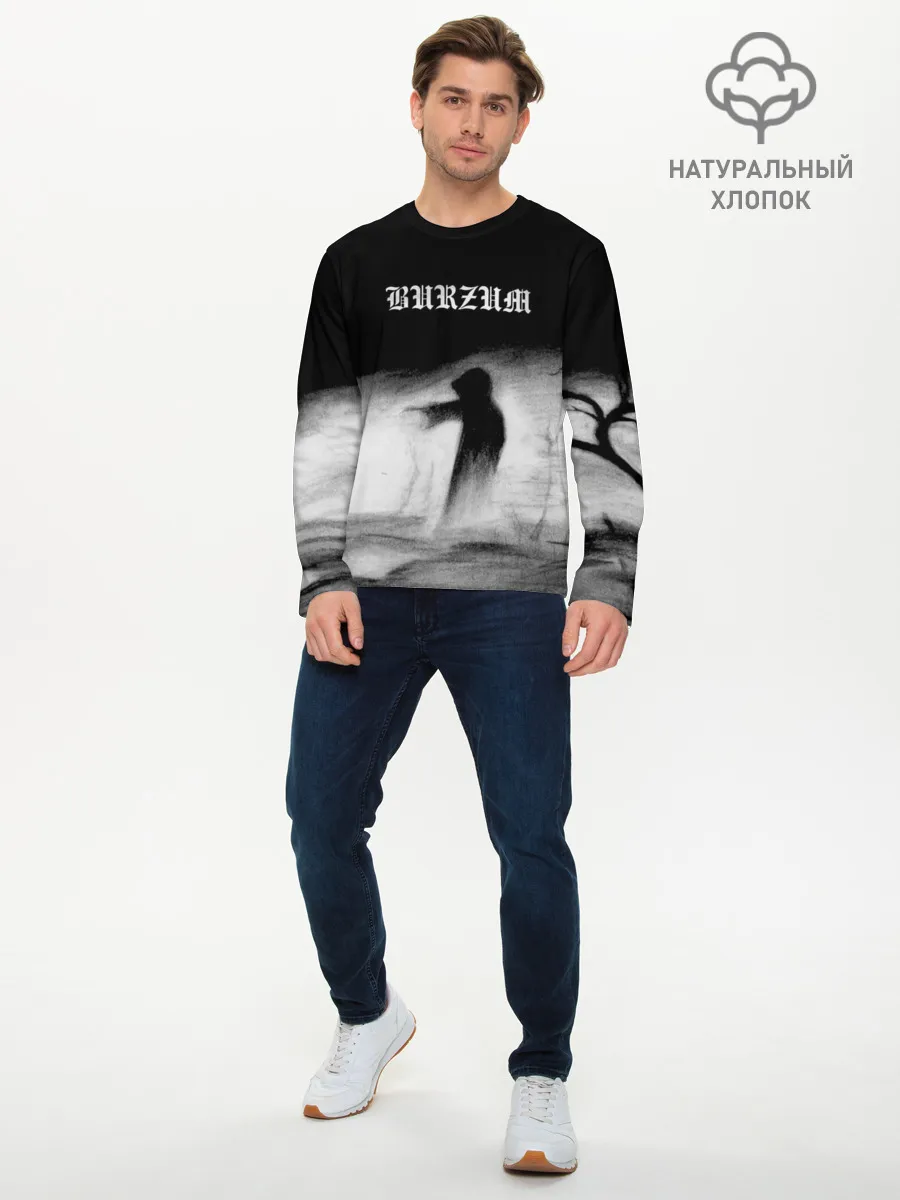 Мужской лонгслив базовый / Burzum