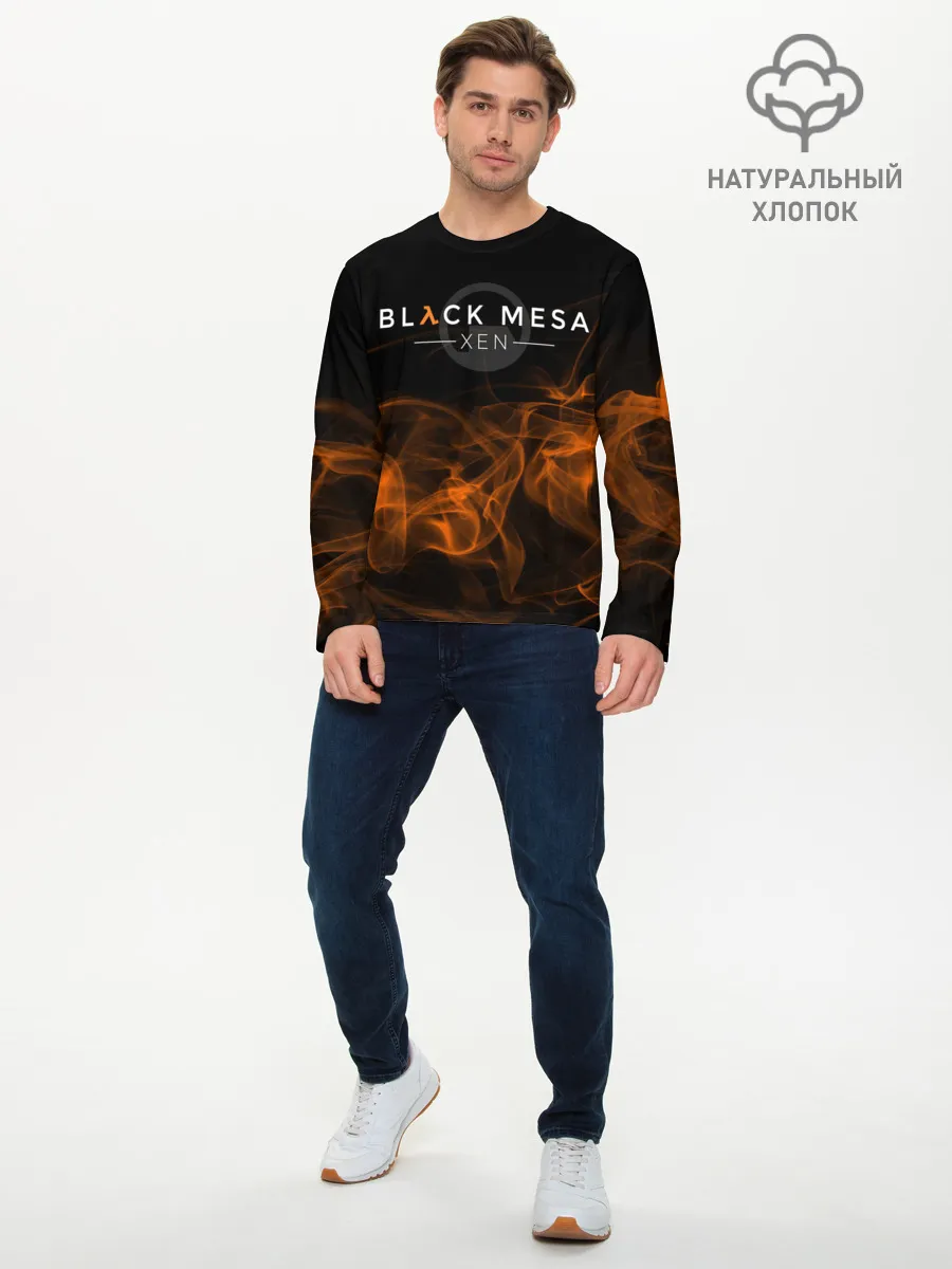 Мужской лонгслив базовый / HALF-LIFE - Black Mesa: XEN