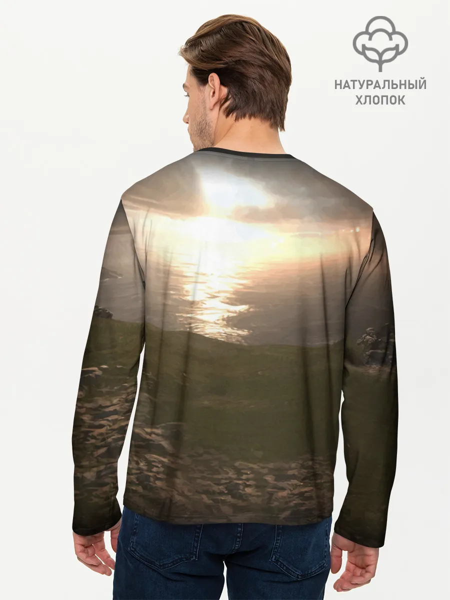 Мужской лонгслив базовый / FREE FIRE - Caroline