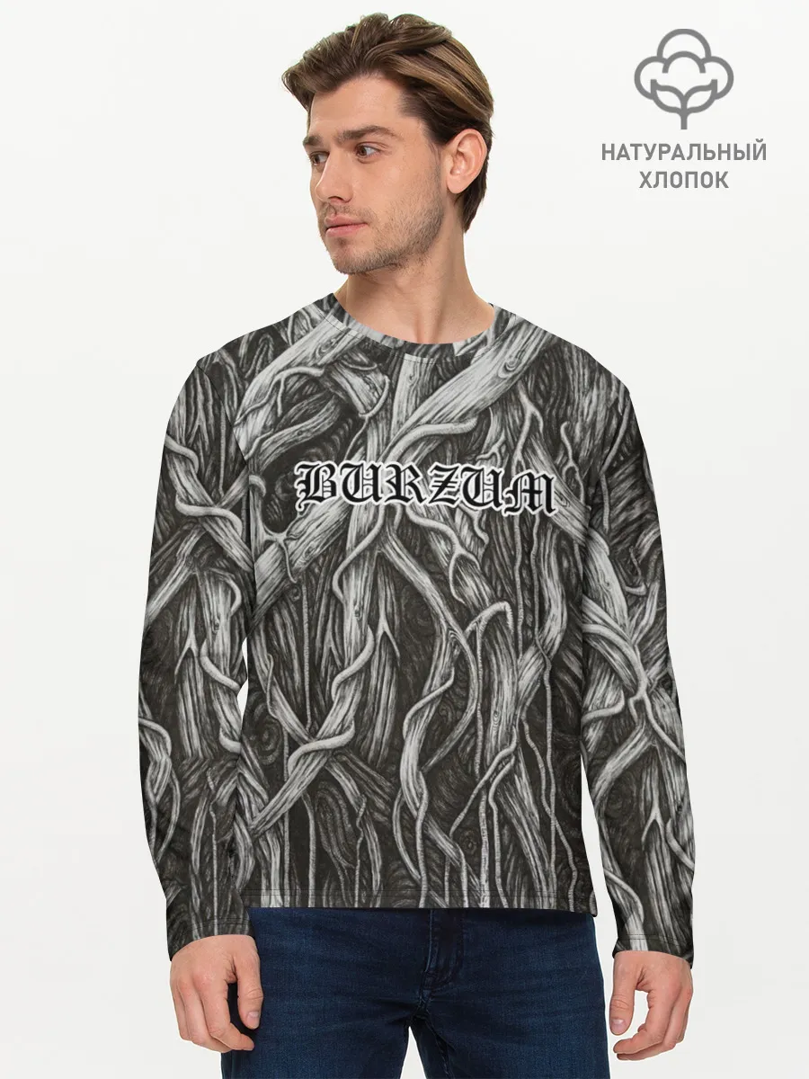 Мужской лонгслив базовый / Burzum