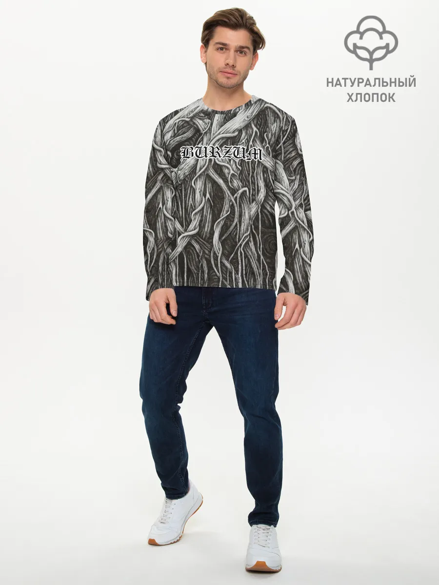 Мужской лонгслив базовый / Burzum