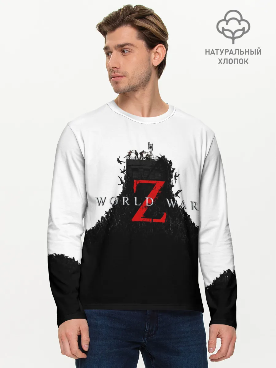 Мужской лонгслив базовый / WORLD WAR Z