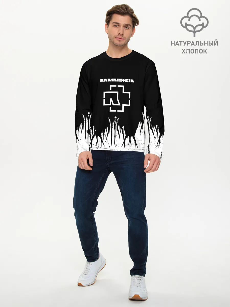 Мужской лонгслив базовый / RAMMSTEIN