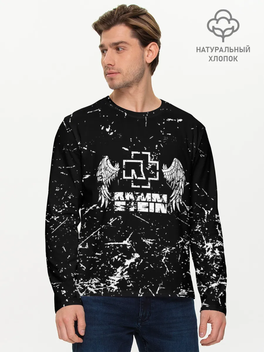 Мужской лонгслив базовый / RAMMSTEIN