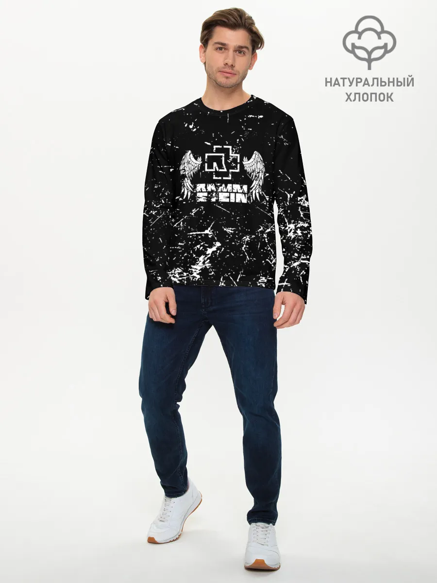 Мужской лонгслив базовый / RAMMSTEIN