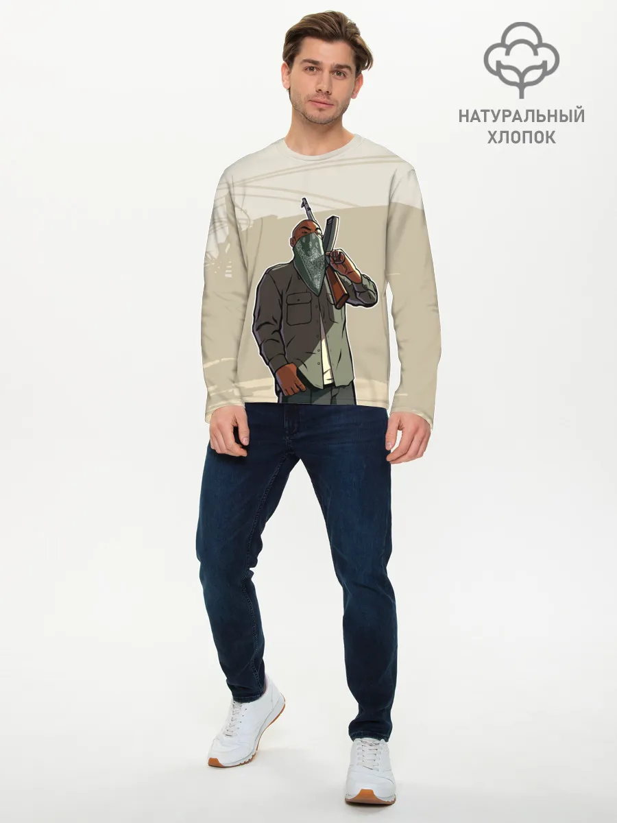 Мужской лонгслив базовый / GTA San Andreas - GSF #1