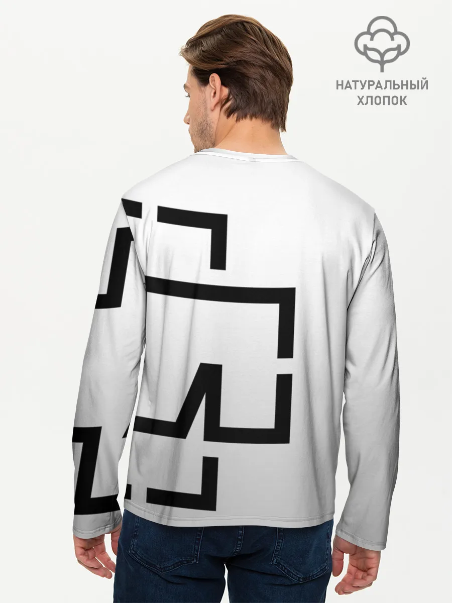 Мужской лонгслив базовый / RAMMSTEIN | РАМШТАЙН