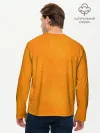 Мужской лонгслив базовый / Апельсин