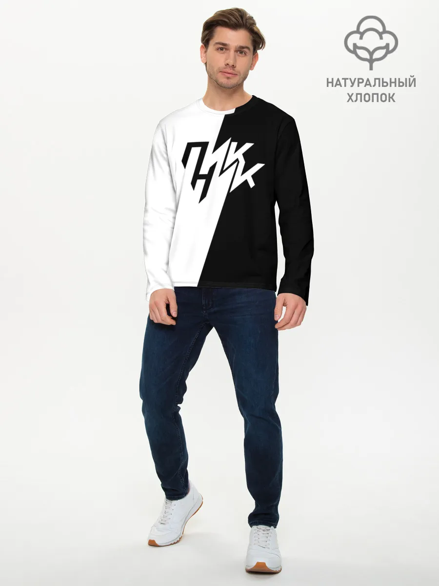 Мужской лонгслив базовый / Пикник