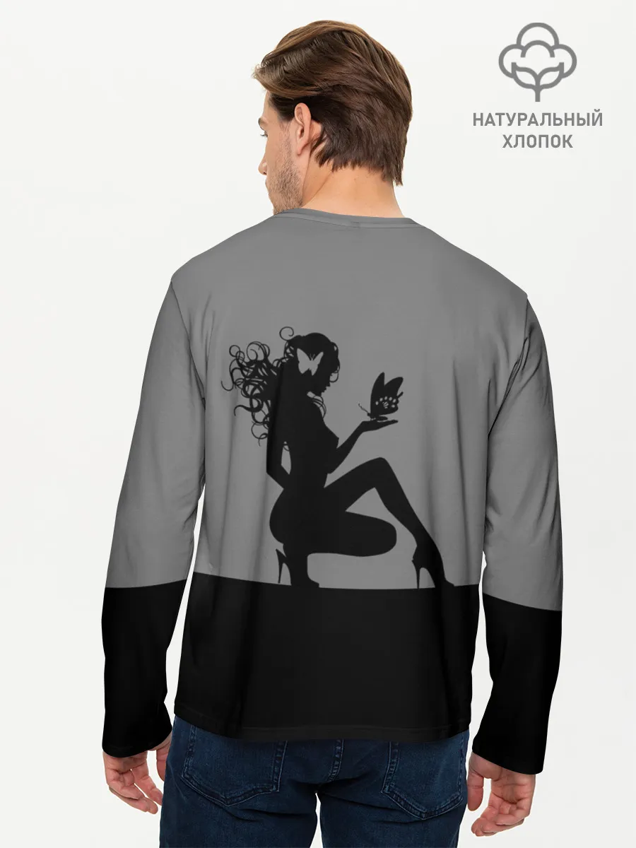 Мужской лонгслив базовый / Brazzers team Casting-producer