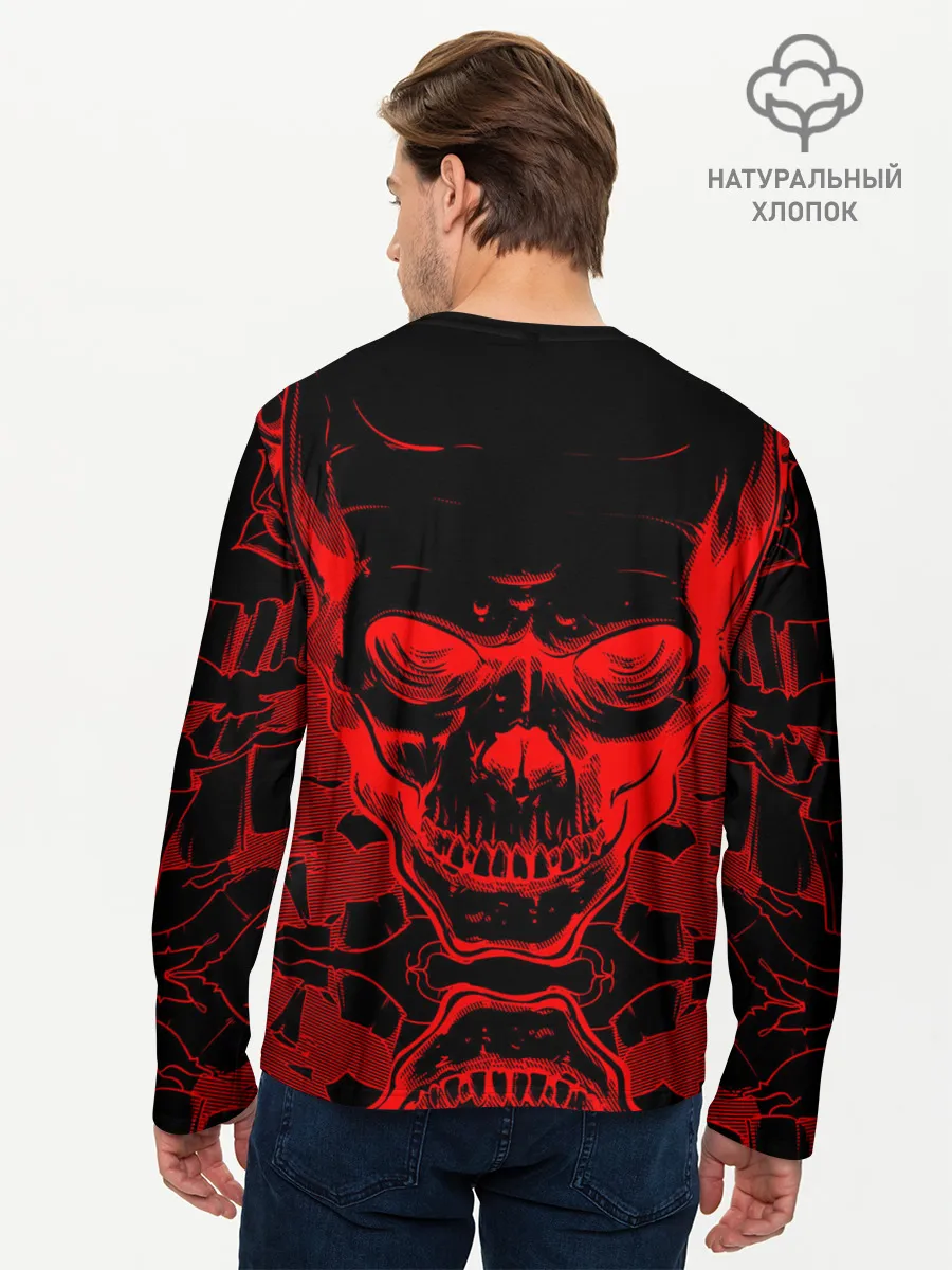 Мужской лонгслив базовый / Metallica