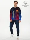 Мужской лонгслив базовый / BARCELONA
